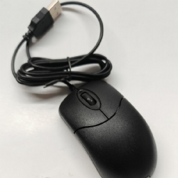 Optical Mouse 3D Ottico RTM 019 USB Nero 3 Pulsanti con Ruota di Scorrimento 
