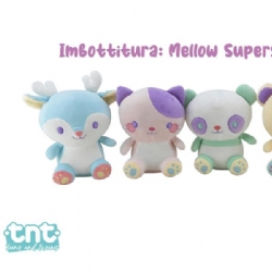 Peluche Mellow Supersoft Morbidini Kawaii TNT 18 cm 