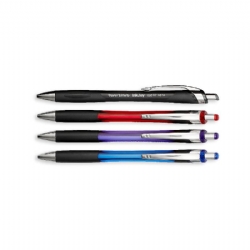 Penna Sfera Scatto PaperMate Inkjoy 550rt 1 mm Colore Nero Rosso Blu Fuxia