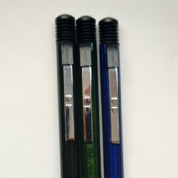 Penna a Sfera Paper Mate DynaGrip Deluxe Vintage Fusto Colorato con Impugnatura in Gomma Inchiostro Nero Blu