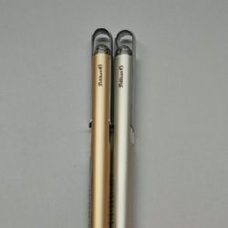 Penna a Sfera Pelikan Balpen VIO K9 Fusto Argento o Bronzo Metallizzato