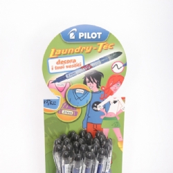 Penna per tessuti - Laundry-Tech Pilot - Nera - Penna per decorare tessuti vestiti