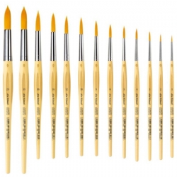 Pennelli Sintetici Tondi Serie Da Vinci Junior 303 numero 1