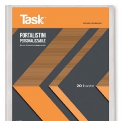 Portalistini Personalizzabili 20 Buste A4 Top Quality