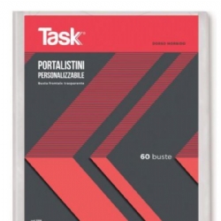 Portalistini Personalizzabili 60 Buste A4 Top Quality