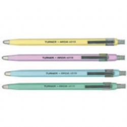 Portamine Turner 4019 Arda Mine 2mm Fusto Esagonale Color Pastello
