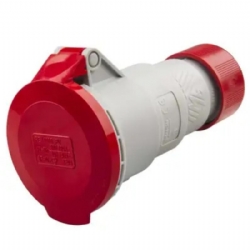  Presa Volante Industriale Trifase Ilme PE1665PV Serie Pluso 5 Poli IP44 16A 380V Colore Rosso 