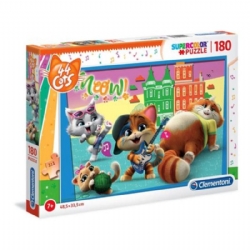  Puzzle Clementoni Supercolor 44 Gatti 180 Pezzi