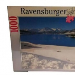  Puzzle Paesaggio Innevato di Montagna 1000 Pezzi