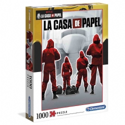 Puzzle della Casa di Carta da 1000 pezzi Clementoni La Casa de Papel Netflix