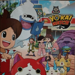 Raccoglitore A4 a 4 anelli Yo Kai Watch Fantasia Personaggi