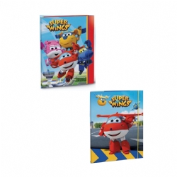Raccoglitori ad anelli A4 a 4 fori diametro 30 - Super Wings - Giochi Preziosi - Varie Fantasie