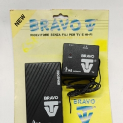 Ricevitore Vintage Bravo Tv Senza Fili per TV e HI-FI con Cuffia Stereo Vintage