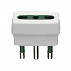 Riduzione Semplice Bpresa Vimar 300B 2P T 16A Bianco