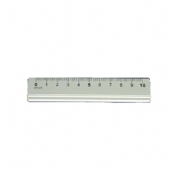 Righello ARDA 10 cm - in alluminio