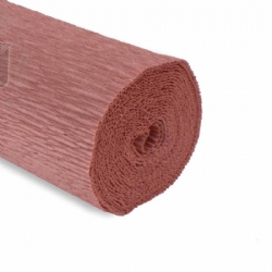 Rotolo Carta Crespa 180 gr 17E1 Castagno Chiaro Cartotecnica Rossi Fioristi Superior Crespata Tinta Unita
