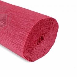 Rotolo Carta Crespa 180 gr 547 Rosso Tiziano Cartotecnica Rossi Fioristi Superior Crespata Tinta Unita