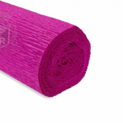 Rotolo Carta Crespa 180 gr 572 Viola Ciclamino Cartotecnica Rossi Fioristi Superior Crespata Tinta Unita