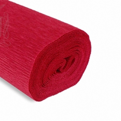 Rotolo Carta Crespa 180 gr 582 Colore Rosso Tenue Cartotecnica Rossi Fioristi Superior Crespata Tinta Unita