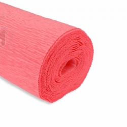 Rotolo Carta Crespa 180 gr 601  Rosa Carnacino Cartotecnica Rossi Fioristi Superior Crespata Tinta Unita