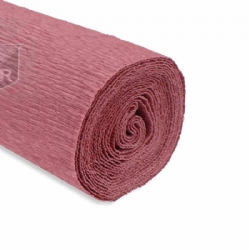 Rotolo Carta Crespa 180 gr 620 Dusky Plum by Tiffanie Turner Cartotecnica Rossi Fioristi Superior Crespata Tinta Unita