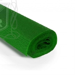 Rotolo Carta Crespa 60 gr 236 Verde Prato Cartotecnica Rossi Hobby Crespata Tinta Unita