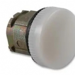 Schneider Electric ZB4BV01 Testa Lampada Spia Gemma Liscia Diametro 22mm Bianco