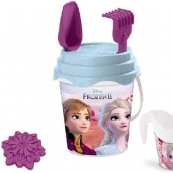 Mondo Secchiello Frozen Bucket  Set da spiaggia Colore Viola Azzurro Bianco