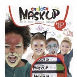 Set 6 Pezzi Trucco Mask Up Carioca Party Set
