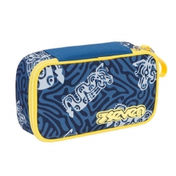 Seven - Astuccio Quick Case - Totem - Blu Azzurro Giallo