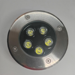 Silamp 5X1W WH Faretto LED 5W calpestabile a incasso da esterno IP65 220-240V