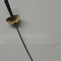 Spada Fioretto Metalizzato 5110 Carnival Toys Carnevale 61 cm