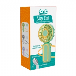 Stay Cool TNT Mini Ventilatore USB Portatile  Inclinabile Con Laccio