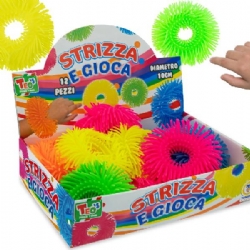 Teo s Strizza e Gioca Bracciale 5 Colorazioni Assortiti Fluorescenti