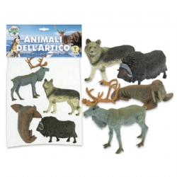 Teorema Busta Animali Dell Artico Rigidi 4 Pezzi