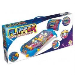 Teorema Flipper Galattico con Luci e Punteggio Elettronico