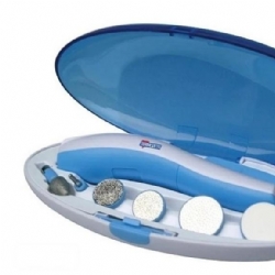 Termozeta Set Manicure da Viaggio con 6 Accessori Intercambiabili