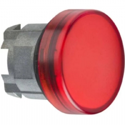 Testa Lampada Spia  Schneider Telemecanique  ZB4BV043 Gemma Liscia Diametro 22mm Colore Rosso per Led Universale