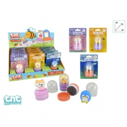 Timbrini Animali Tnt Cute Stamp Gattino Orsetto Pinguino