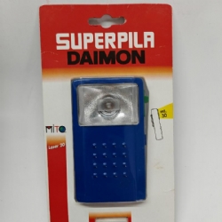 Torcia Elettrica Tascabile Vintage Daimon modello Mito 20