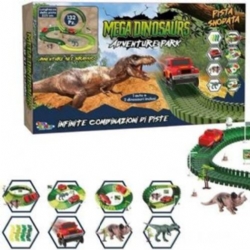 Toys Garden Pista Snodata Mega Dinosaurus Adventure Park