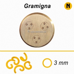 Trafila Gramigna - Compatta Macchina per fare la pasta fresca 