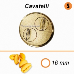 Trafila in Bronzo Speciale Cavatelli lisci - La Fattorina Macchina per fare la pasta fresca 