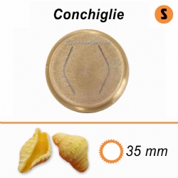 Trafila in Bronzo Speciale Conchiglie - La Fattorina Macchina per fare la pasta fresca 