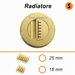 Trafila in Bronzo Speciale Radiatori - La Fattorina Macchina per fare la pasta fresca 