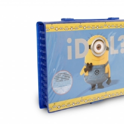 Valigetta colori Cattivissimo Me MINIONS  Scuola materna dell'infanzia Asilo  Colori Pastello Pennarello Cera Acquerello  Set Scuola