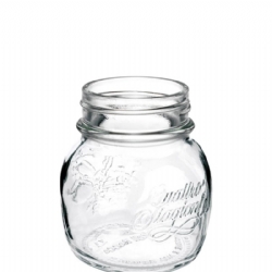 Vaso Barattolo Contenitore Vetro Quattro Stagioni Bormioli Rocco da 150gr senza capsula