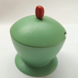 Zuccheriera Vintage Modello Querida in Alluminio Pressofuso Verde