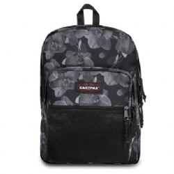 zaino Eastpak - Pinnacle ek060 - a89 - Charming Black - fantasia Bianco Nero Fiori Orchidee