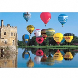 Educa 12006 - Puzzle 500 pezzi - Mongolfiere sul castello - Inghilterra - England